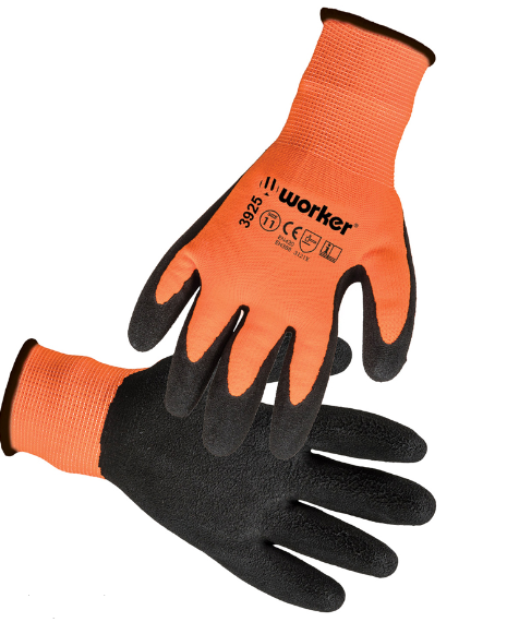 כפפות עבודה מכניות לטקס מוקצף דגם 3925