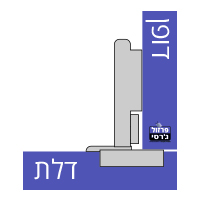 ציר ישר לארון בחיבור אקספנדו