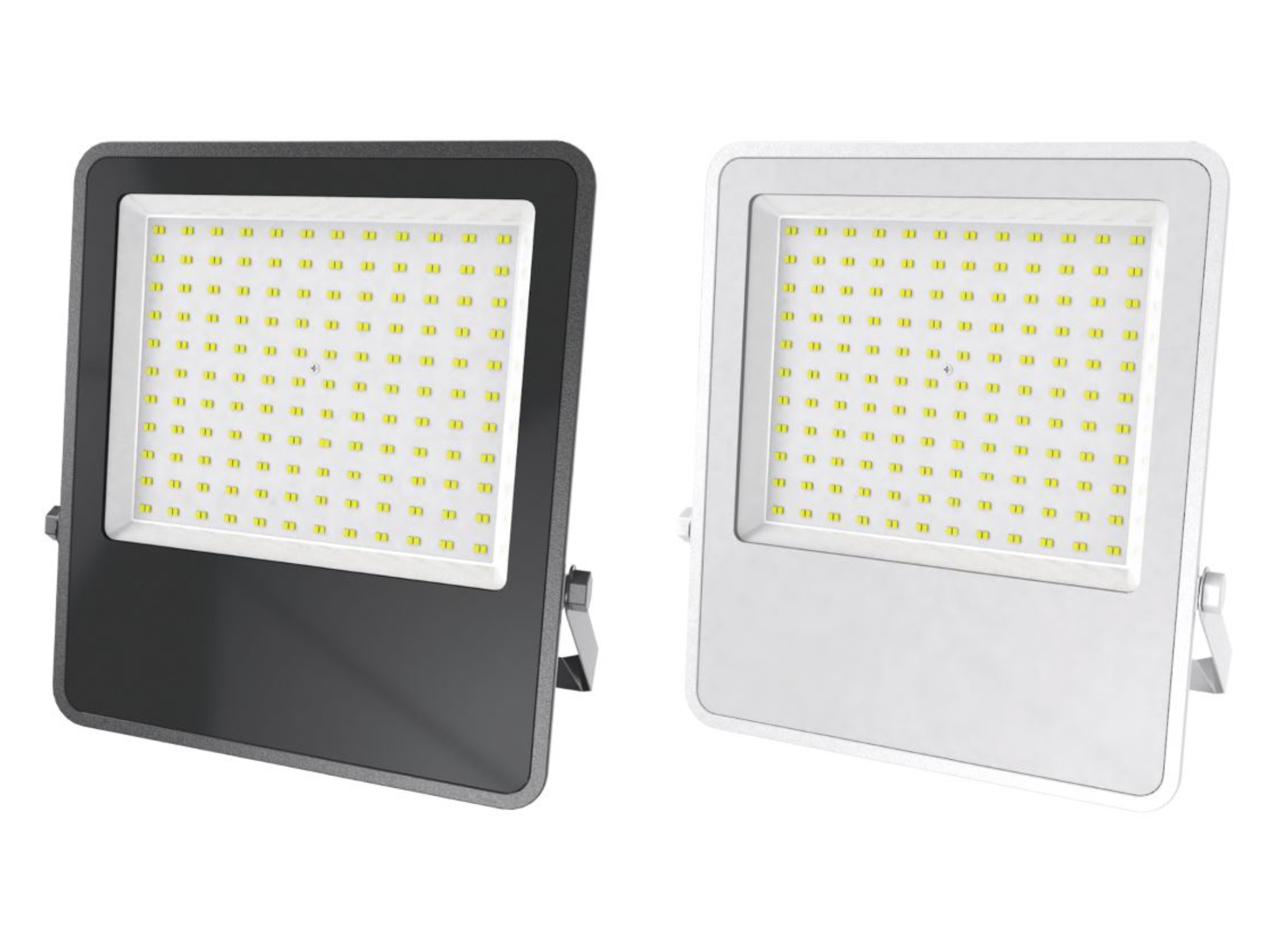 פנס הצפה 200W גוף שחור/לבן DL/WW דגם VIVA