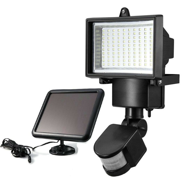 תאורת הצפה סולארית + חיישן