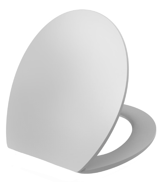 מושב אסלה דק במיוחד דגם 230 עם טריקה שקטה