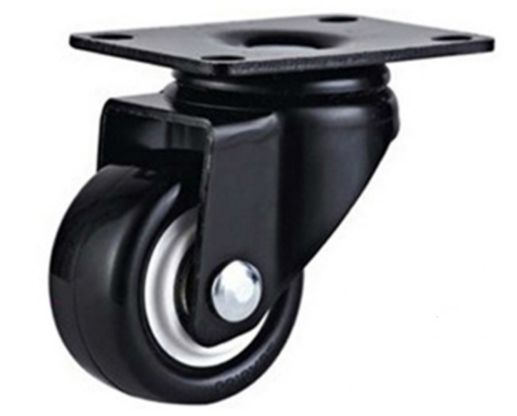 גלגל 1.5" גומי שחור חזק במיוחד