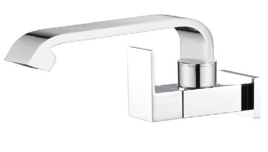 ברז מים קרים מהקיר דגם 8335 ניקל